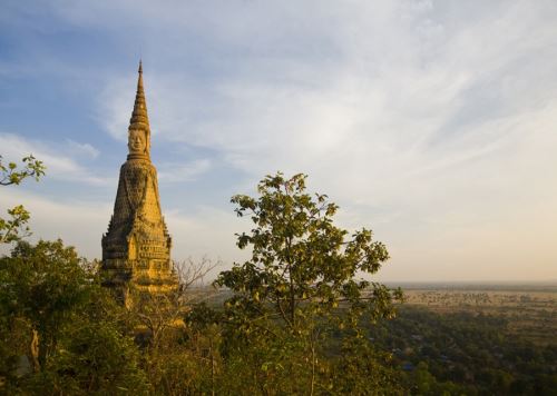 Stupas à Udong